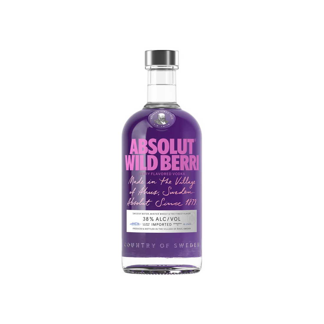 Absolut Vodka Wild Berri 38 % Vol. - 700 ml Flasche