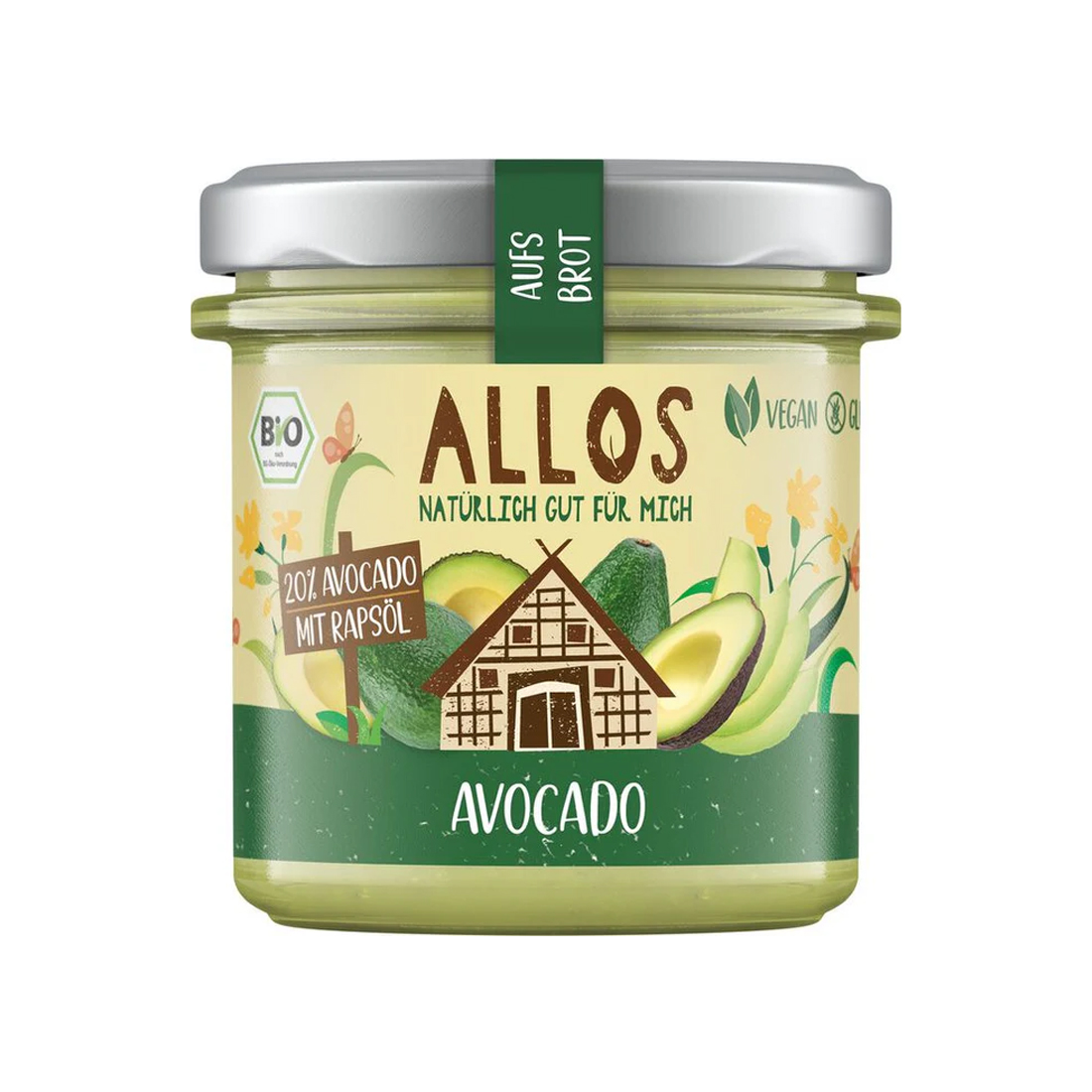 Allos – aufs Brot Avocado 140g