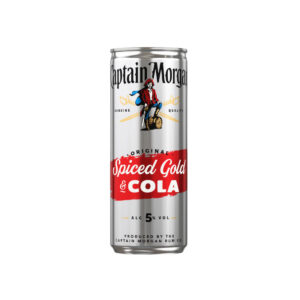 Captain Morgan Spiced Gold & Cola 0,25L (Dose – Einweg)