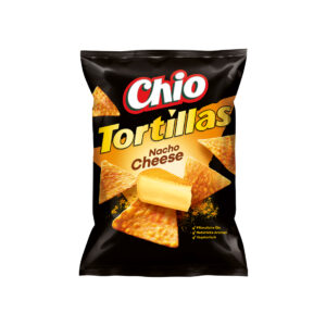 Chio Tortillas Chips Nacho Cheese vegetarisch Chipstüte 110g