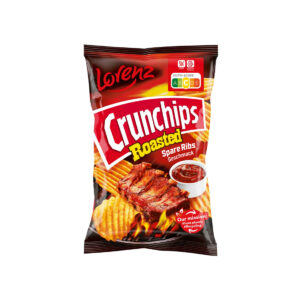 Crunchips Roasted Spare Ribs Kartoffel Chips Fleisch Geschmack 110g