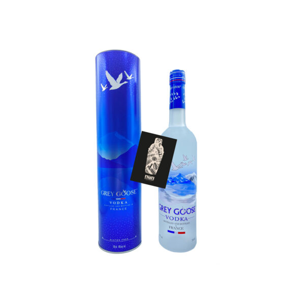 Grey Goose Vodka 700 ml in Metalldose (40% vol) Geschenkdose