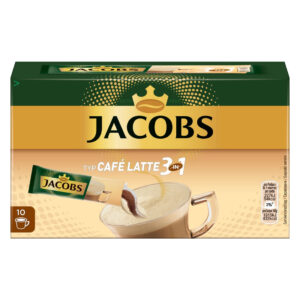 Jacobs 3in1 Sticks Café Latte – 10 Portionen