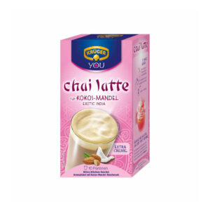 Krüger You Chai Latte Typ Kokos-Mandel Exotic India – 250g (10 Portionen)