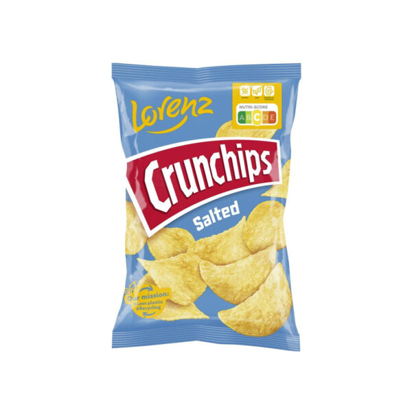 Lorenz Crunchips Salted 150g