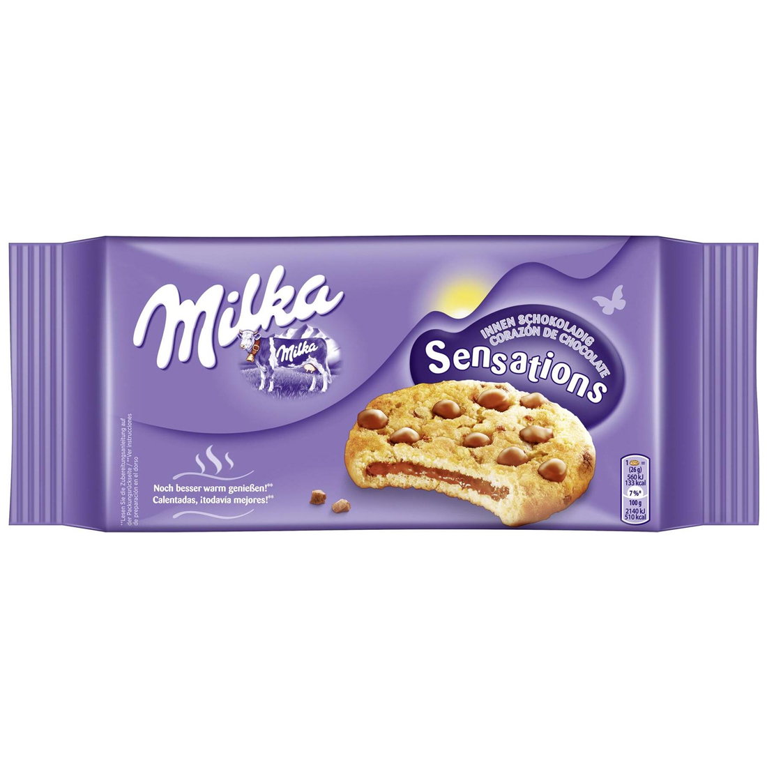 Milka - Cookies Sensations Innen Schokoladig - 156g
