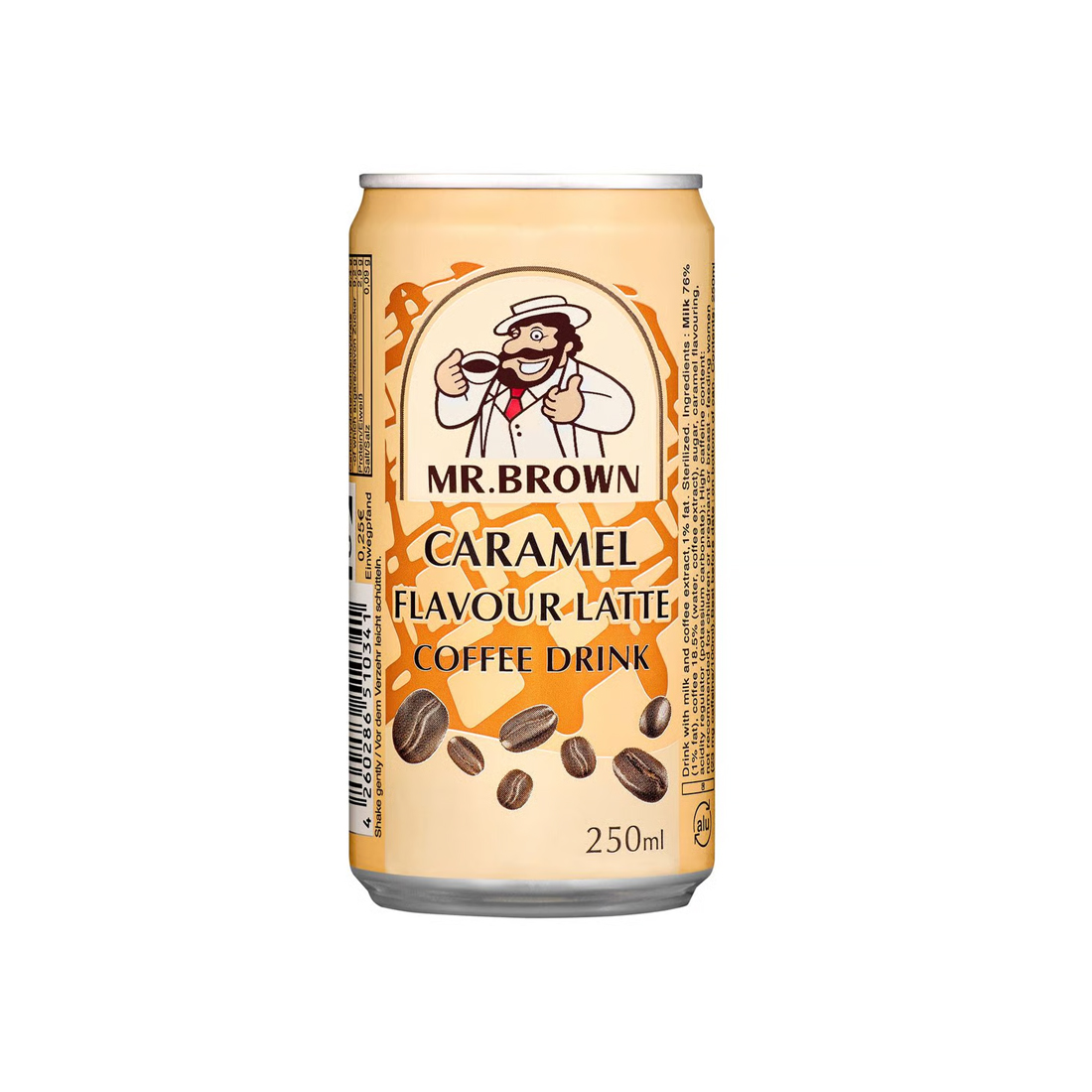 Mr. Brown Caramel Latte Dose Einweg - 250 ml Dose