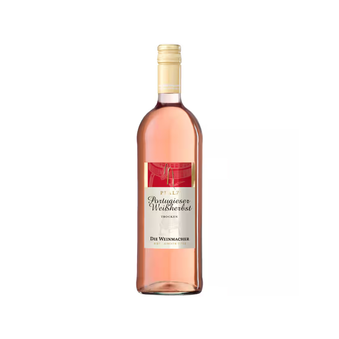 Niederkirchner Portugieser Weißherbst QbA Weißwein trocken - 1,00 l Flasche