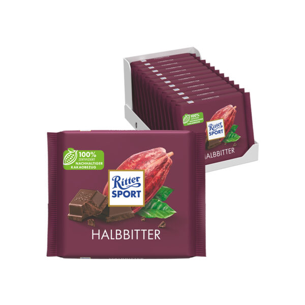 Ritter Sport Halbbitter 100g