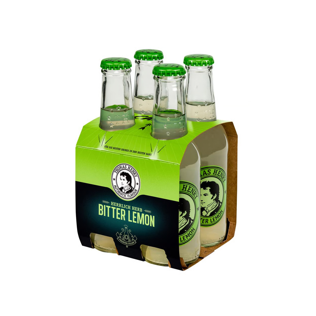 Thomas Henry Bitter Lemon Mehrweg 4 x 0,2 l Flasche