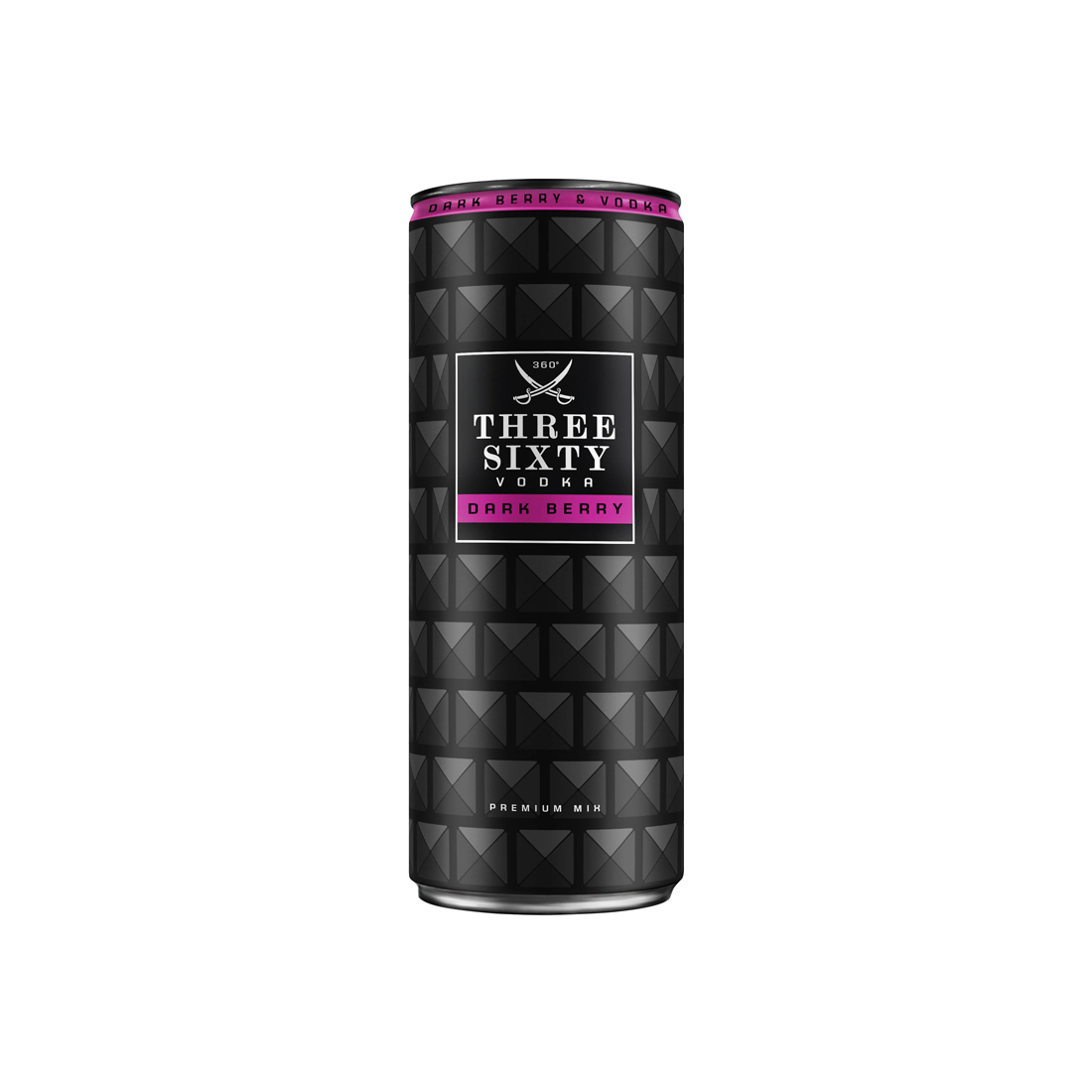 Three Sixty Vodka Dark Berry - 330 ml Dose