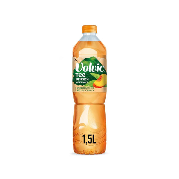 Volvic Eistee Pfirisch 1.5l (MEHRWEG)