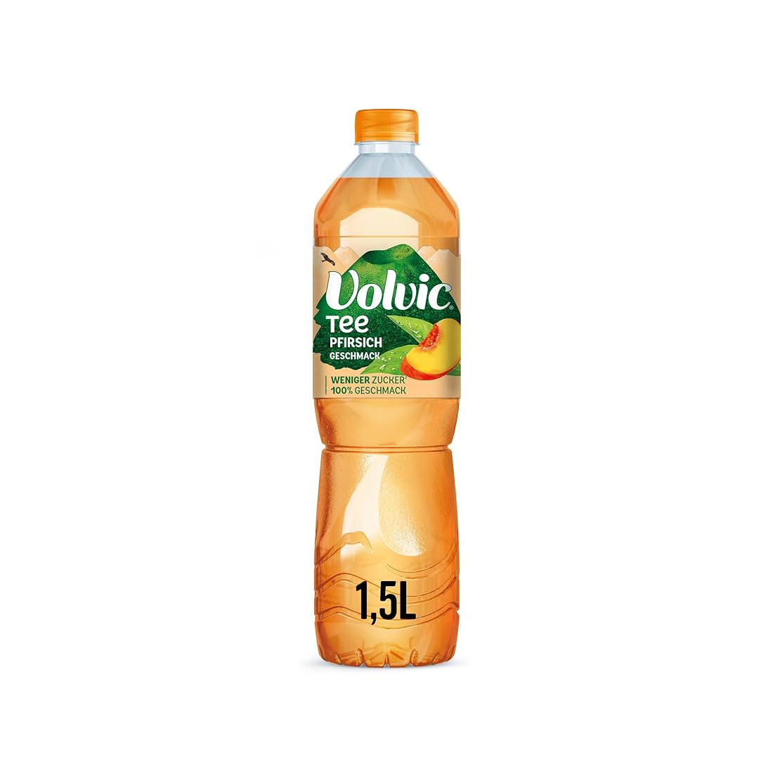 Volvic Eistee Pfirisch 1.5l (MEHRWEG)