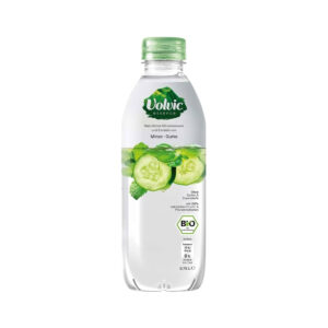 Volvic Essence Mineralwasser mit Gurke-Minze-Basilikum Einweg 0,75 l Flasche