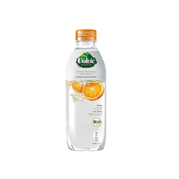 Volvic Essence Orange Holunder Einweg - 750 ml Flasche