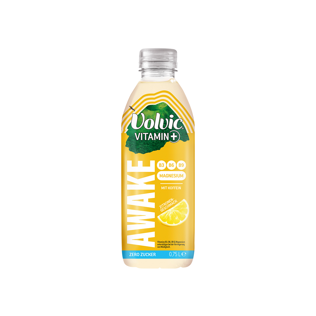 Volvic Vitamin+ Zitrone - 750 ml Flasche