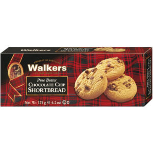 Walkers Chocolate Chip Shortbread - 175 g Schachtel