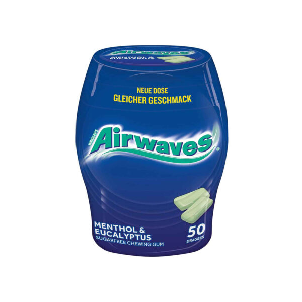 Wrigley’s Airwaves Menthol & Eucalyptus (50 Dragees, 70g)