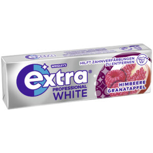 Wrigley’s Extra Professional White Himbeere Granatapfel 14g