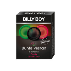 Billy Boy Bunte Vielfalt Kondome 3 Stück 10g