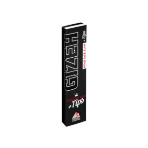 Gizeh Black King Size Slim 1 Heft mit je 34 Blatt + 34 Filter Tips