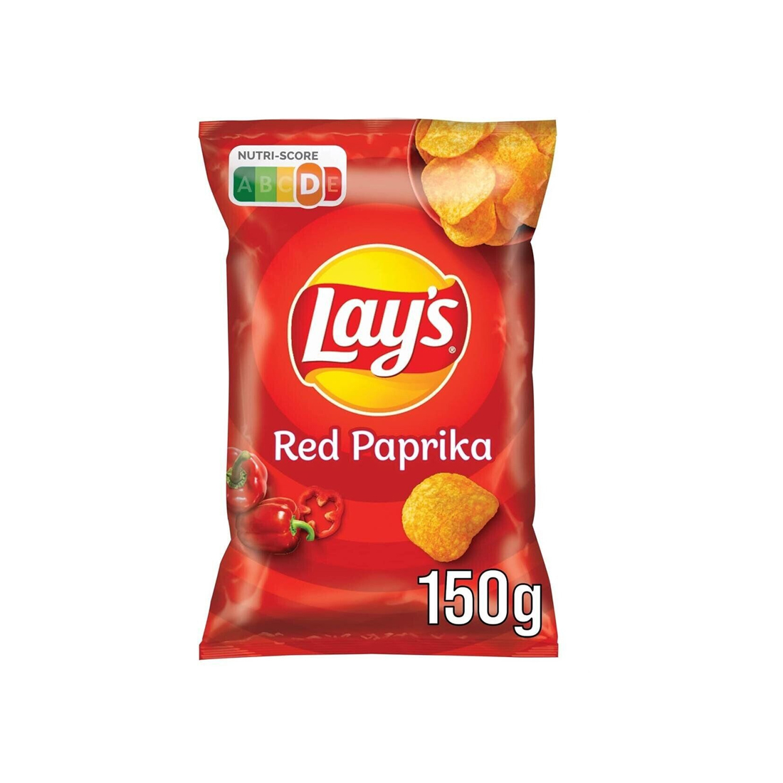 Lay's Red Paprika Kartoffelchips 150g Beutel