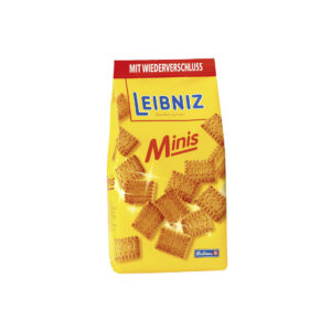 Leibniz Minis Butterkeks mit Wiederverschluss Knackfrisch 150g