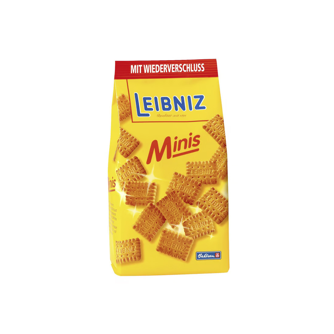 Leibniz Minis Butterkeks mit Wiederverschluss Knackfrisch 150g