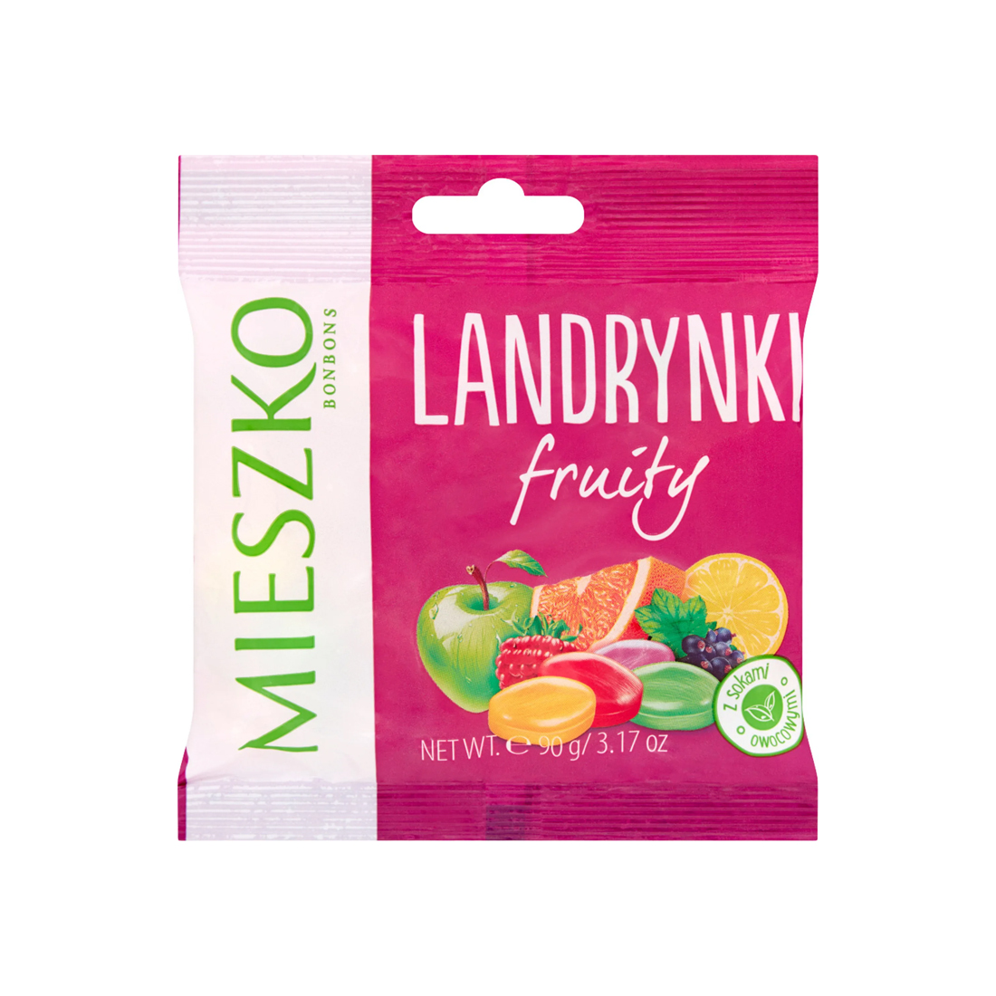 Mieszko Landrynki Owocach aromatisiert 90 G