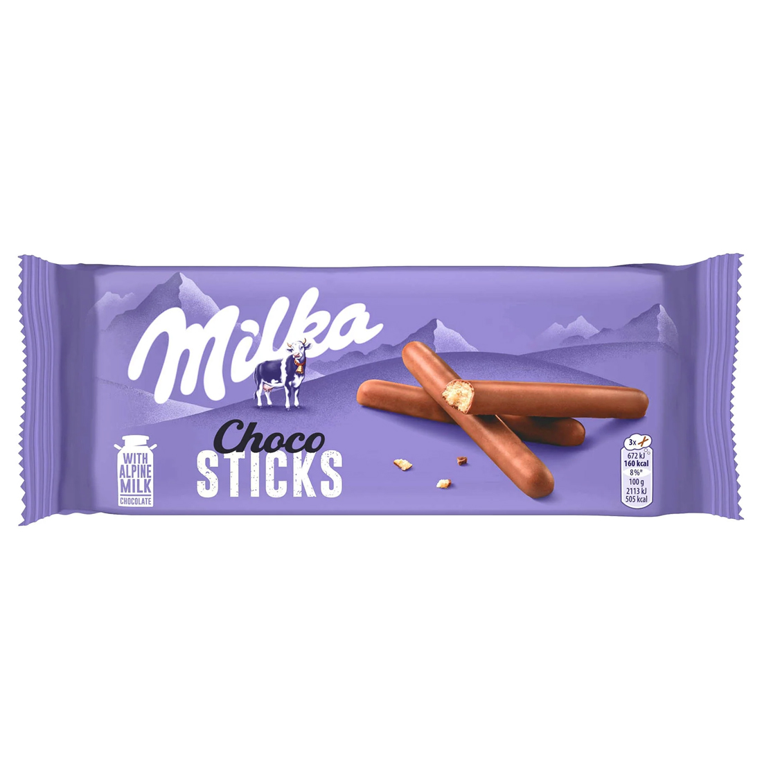 Milka - Choco Sticks - Kekse mit Milchschokolade - 112g