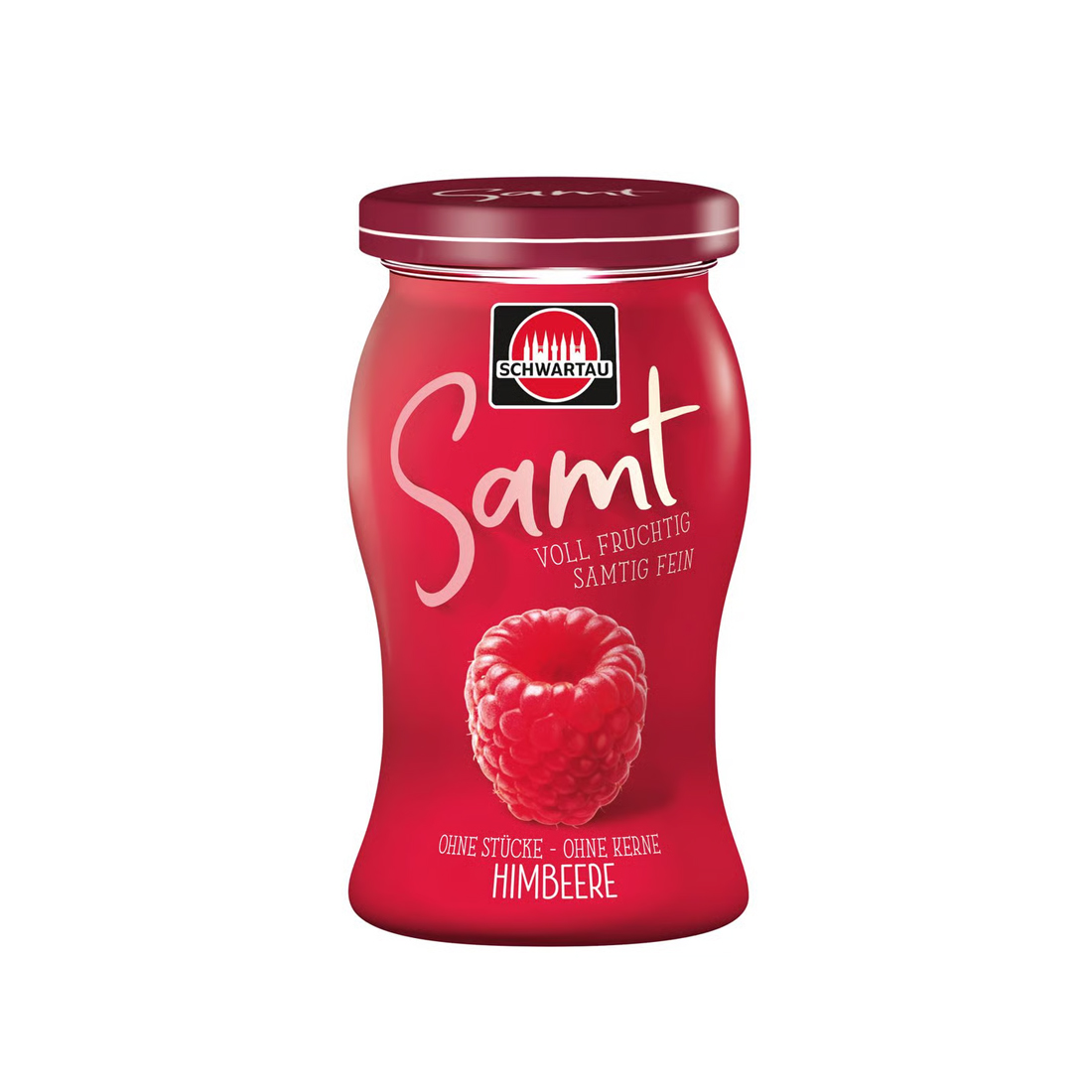 Schwartau Fruchtaufstrich Samt Himbeere 50 % Fruchtgehalt - 1 x 270 g Glas